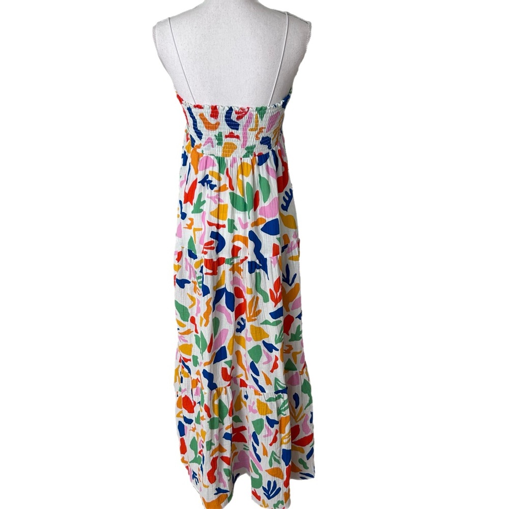 Show Me Your MuMu Long Weekend Maxi Dress Boho Colorful Whimsical Artsy Medium - Picture 6 of 11